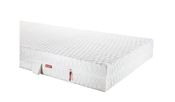 Matratze 19cm H1 soft mit Sitzkante E Rundbezug