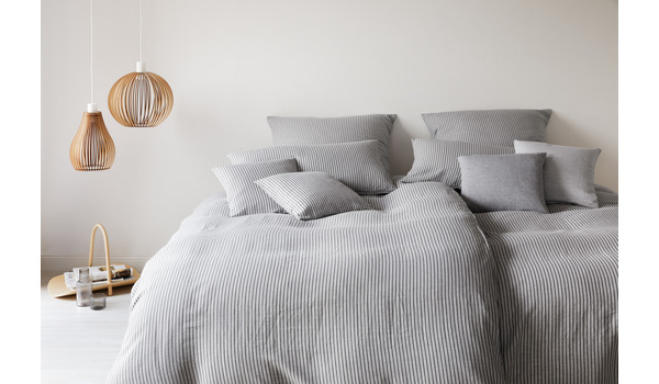 Bettwäsche Elegante Cozy Halbleinen